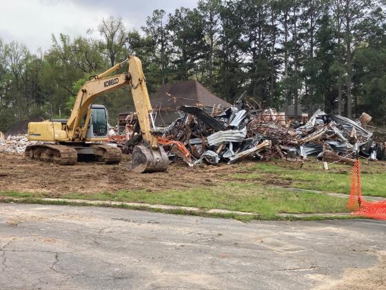 Nursing Home Demolition Begins